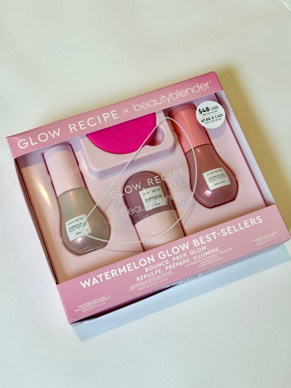 Glow Recipe Watermelon Glow Best-Sellers Set - Pink